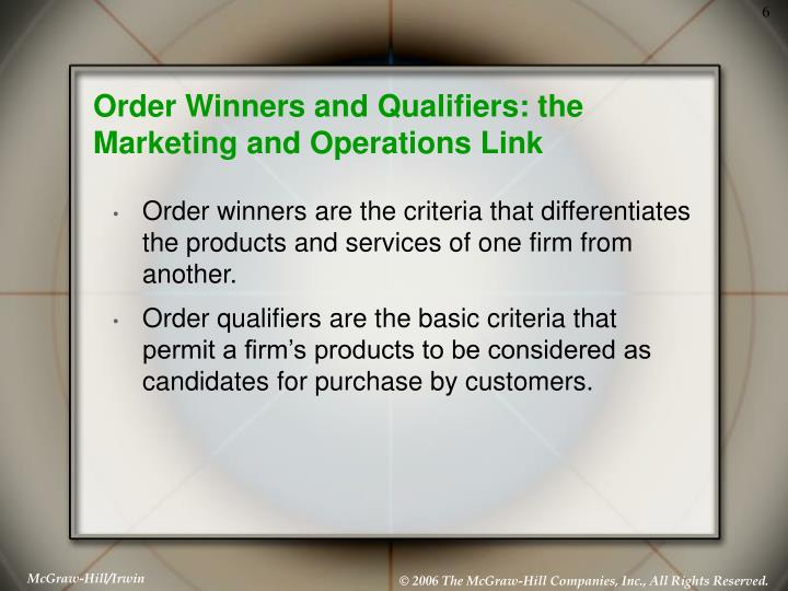 order winner and order qualifier of walmart order winner and order qualifier of walmart