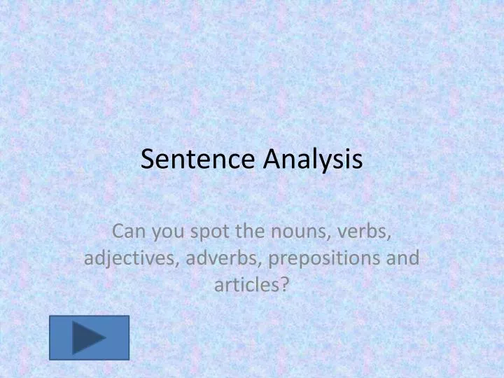 analysis-of-simple-sentences-and-adverbial-qualification