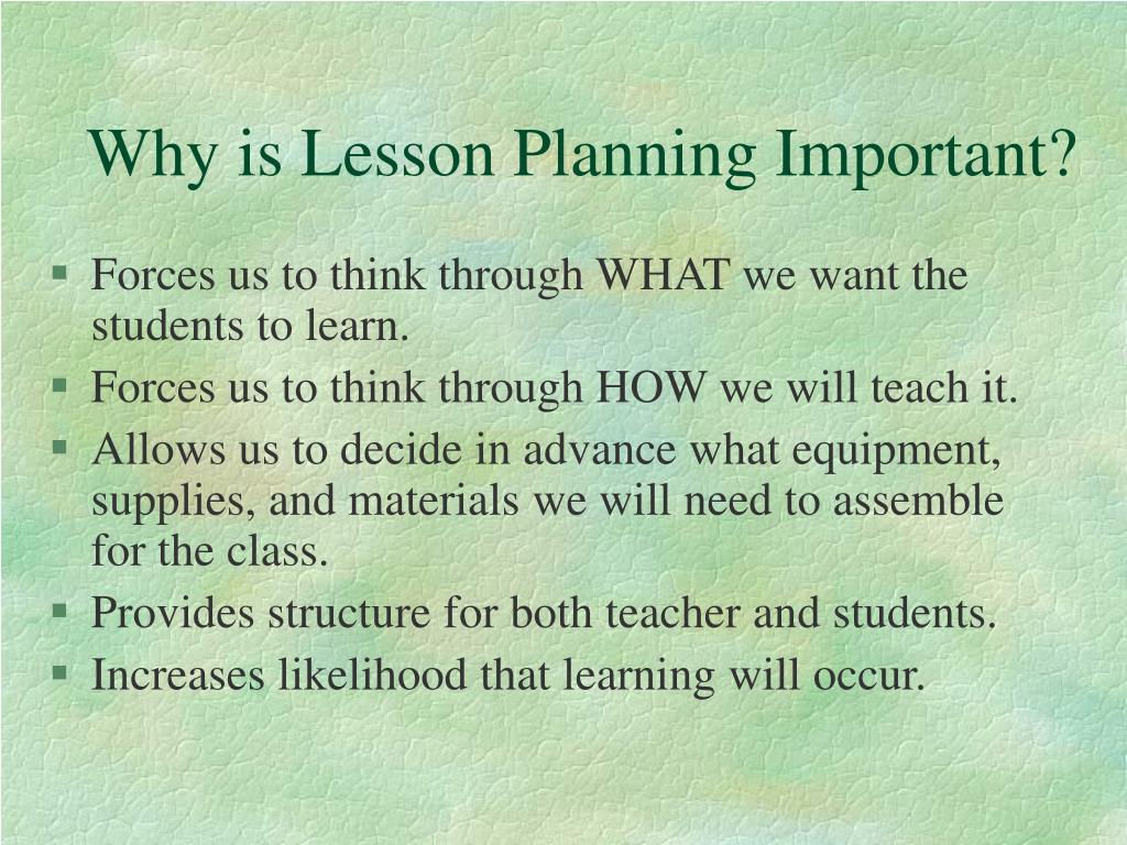 PPT Lesson Planning PowerPoint Presentation Free Download ID 6567113