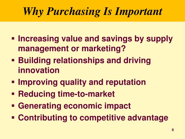 😍 Importance of purchasing and supply management. Importance of
