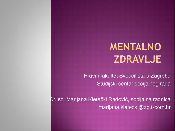 besplatno online upoznavanje mentalno zdravlješta znači druženje s nekim u snu