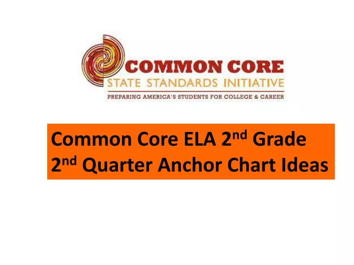 Common Core Anchor Charts