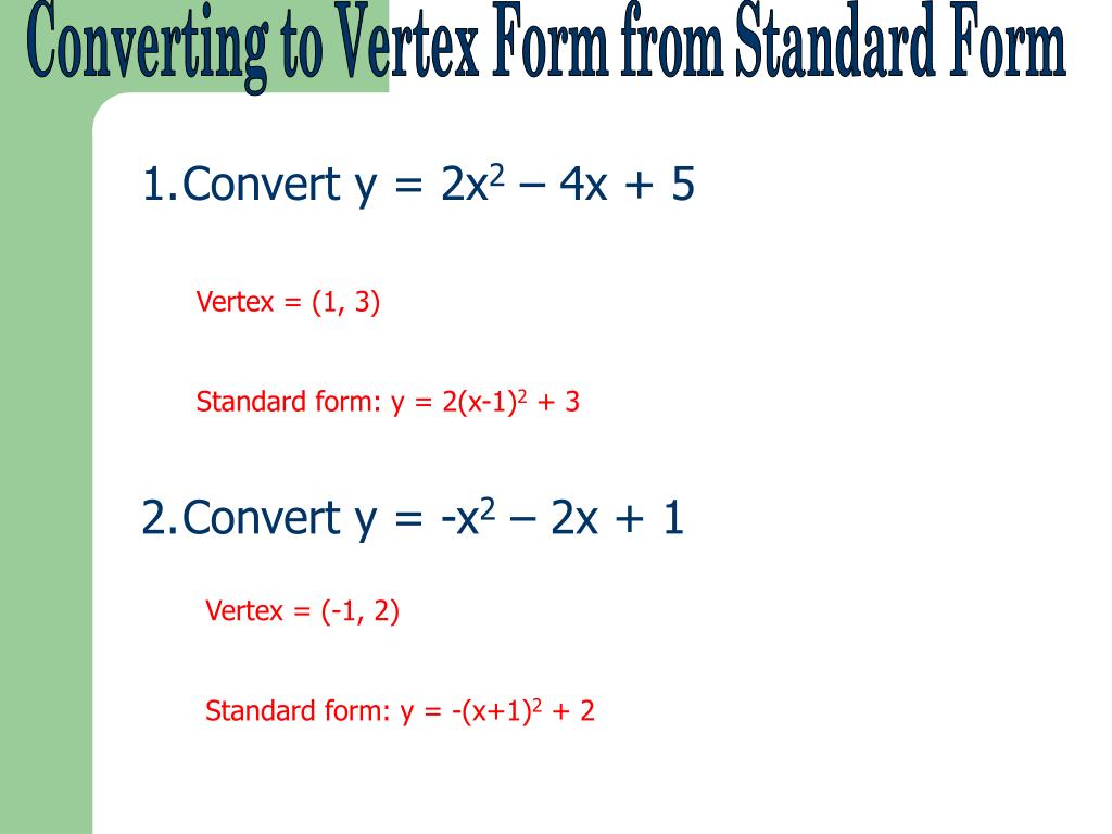 Ppt Warm Up Use F X 3x 2 4x 6 To Evaluate The Following 1 F 2 2 F 4 3 F 0 Powerpoint Presentation Id