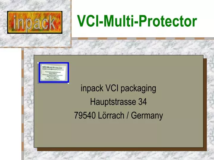vci multi protector n.