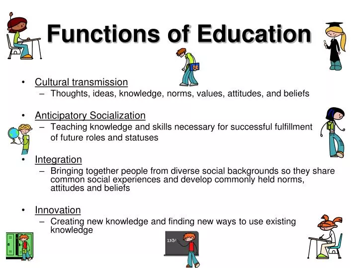 functions of education law in schools