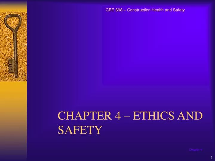 PPT CHAPTER 4 ETHICS AND SAFETY PowerPoint Presentation, free