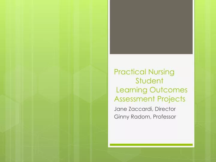 ppt-practical-nursing-student-learning-outcomes-assessment-projects