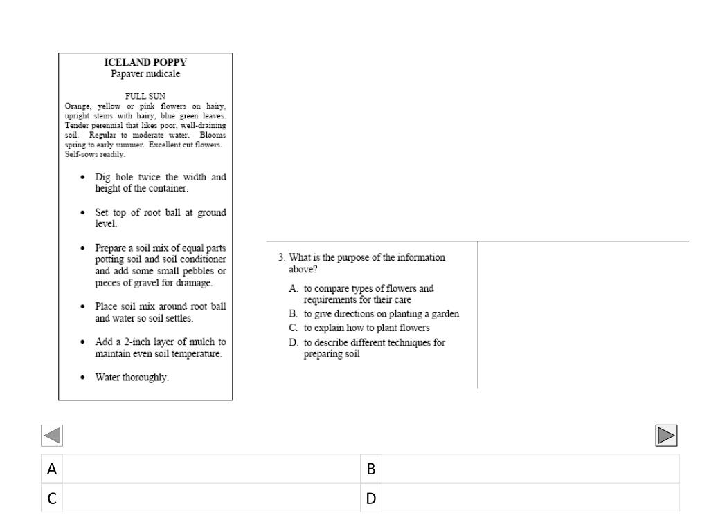 PPT CASAS Reading eTest Practice Life and Work Series Level C PPT CASAS Reading eTest Practice Life and Work Series Level C