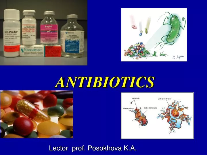 presentation about antibiotics