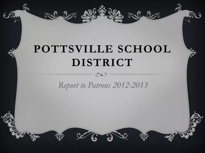 PPT Pottsville School District PowerPoint Presentation, free download