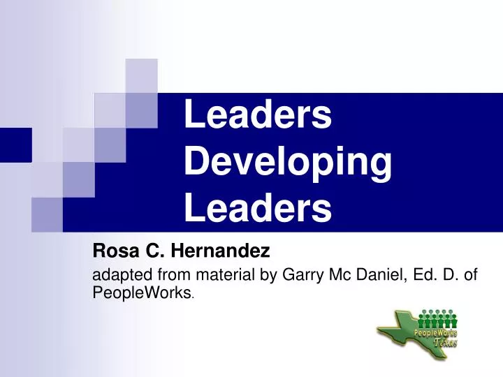 leaders developing leaders n.