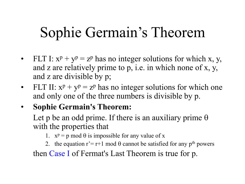 PPT - Sophie Germain (1776-1831) PowerPoint Presentation, free download -  ID:6573435