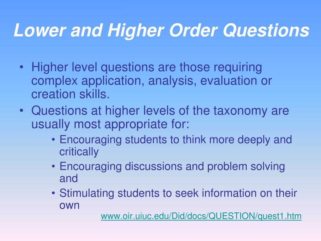 PPT Bloom s Taxonomy PowerPoint Presentation Free Download ID 6574113