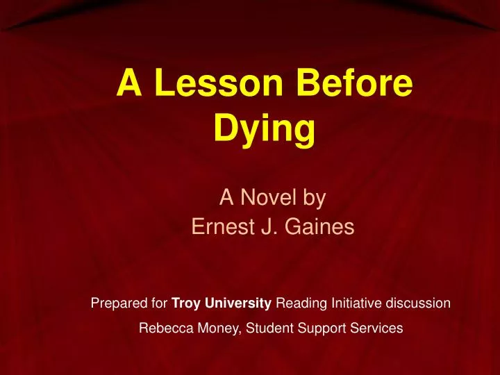 effects on religious beliefs and human dignity in ernest j gaines a lesson before Essay on a lesson before dying written by ernest j gaines a lesson before dying or real religious belief ernest j gaines novel a lesson before. effects on religious beliefs and human dignity in ernest j gaines a lesson before Essay on a lesson before dying written by ernest j gaines a lesson before dying or real religious belief ernest j gaines novel a lesson before.