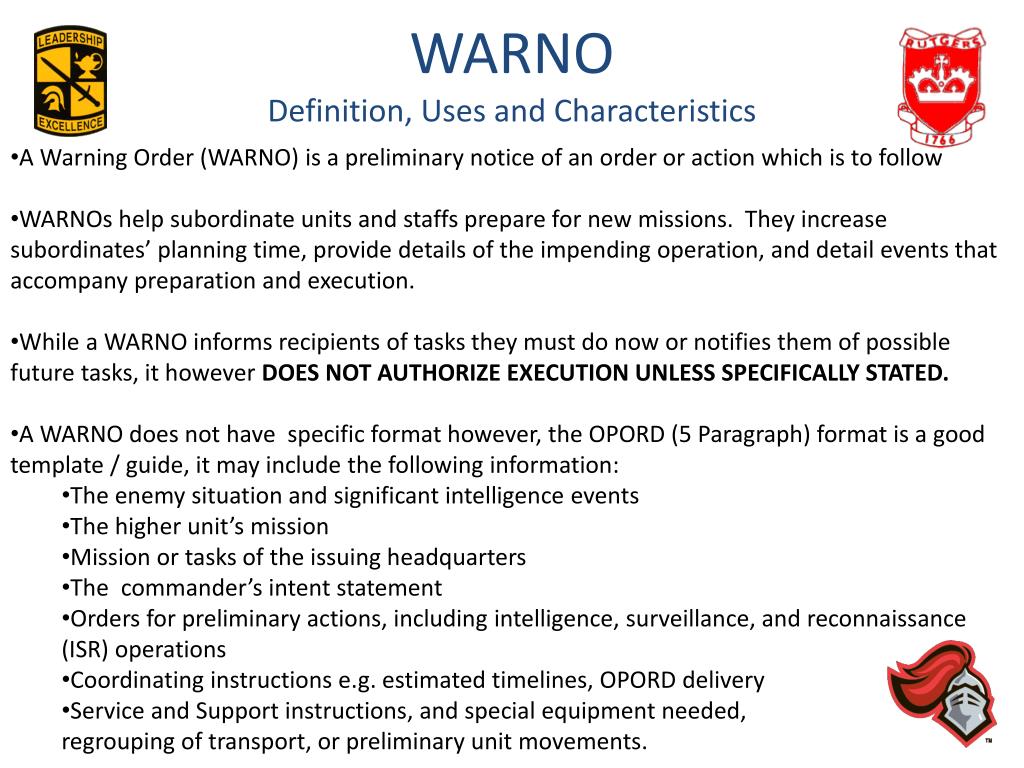 Warno Template Warno Template