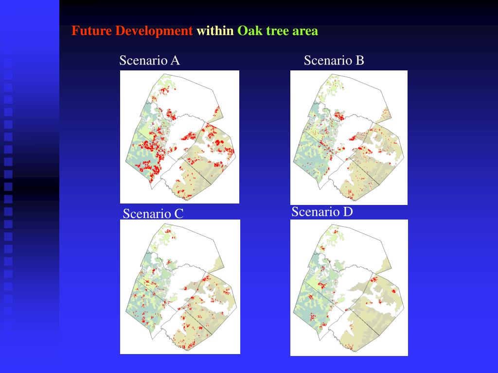 PPT - The Impact of Land Use Changes on the Future Tree Distributions 