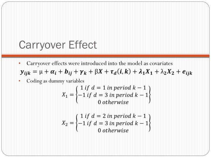 PPT Design and Analysis of Crossover Study Designs PowerPoint