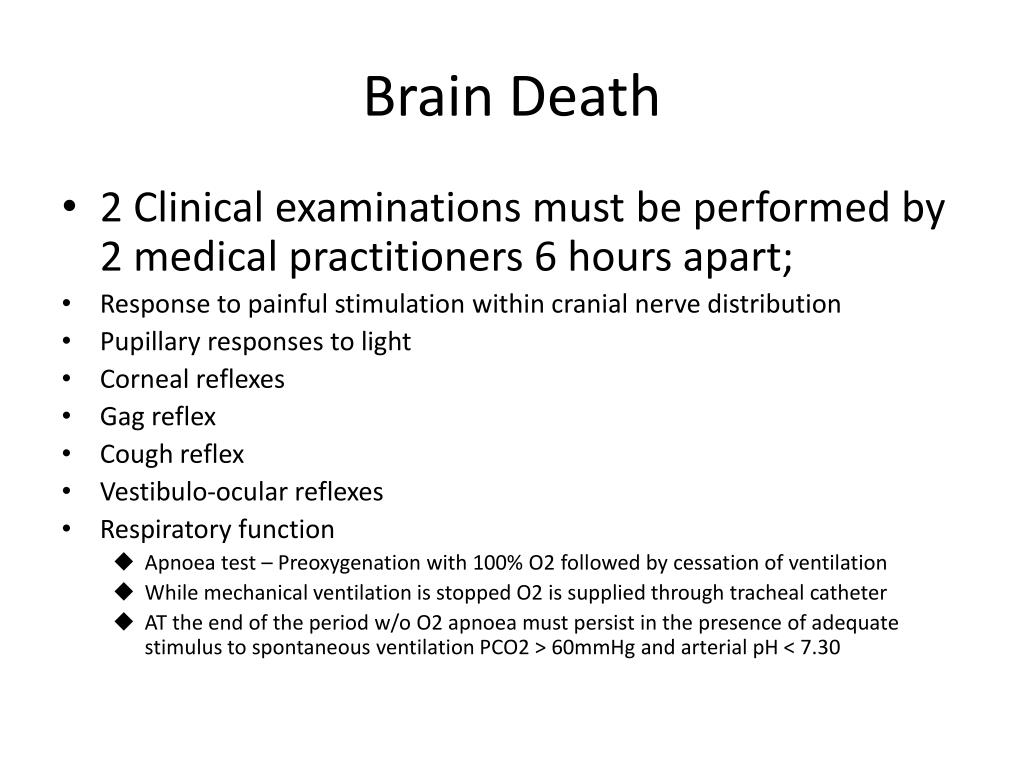PPT Coma Brain Death PowerPoint Presentation Free Download ID 