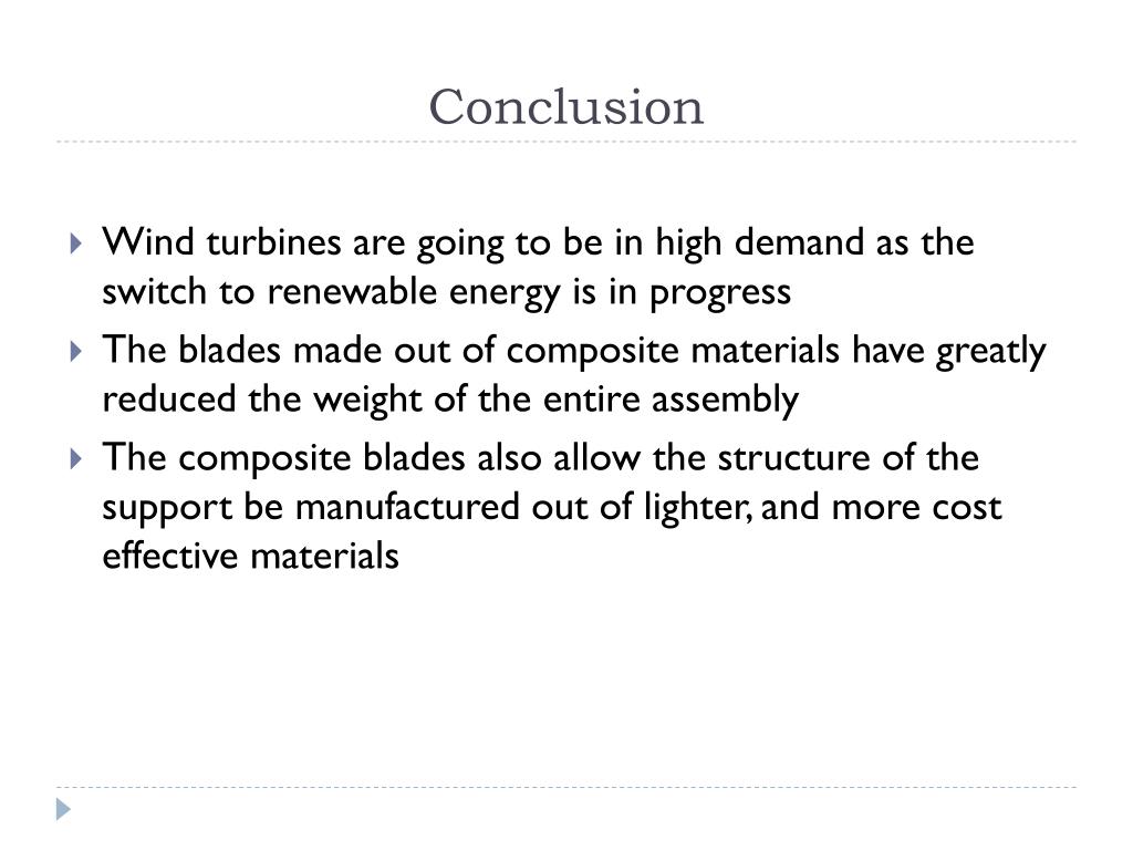 wind turbine essay conclusion