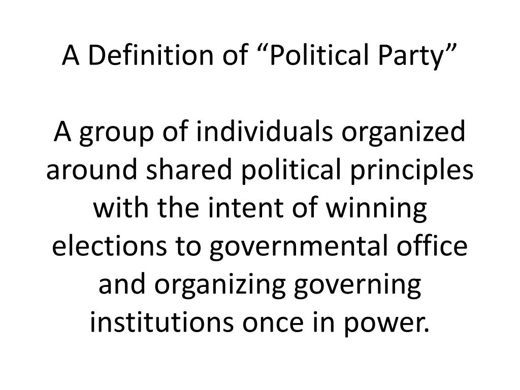 party presentation doctrine