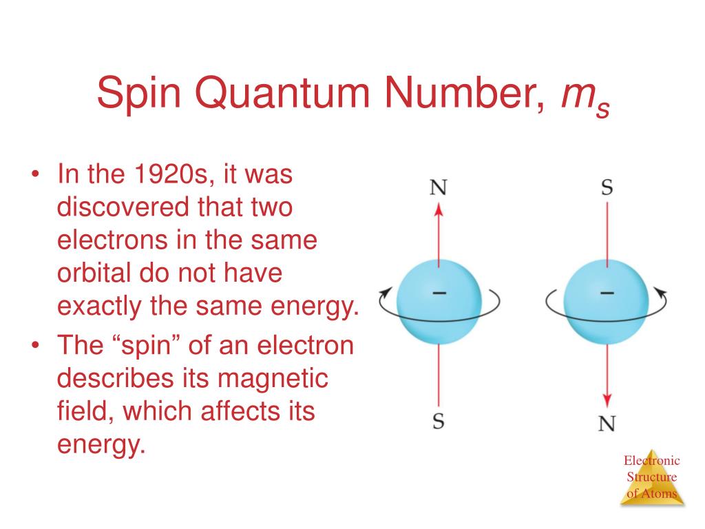 PPT - Spin Quantum Number, m s PowerPoint Presentation, free download -  ID:6581705