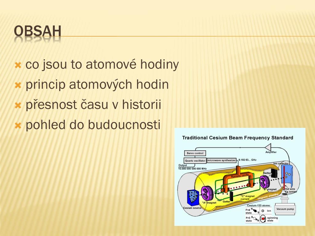 PPT - Atomové hodiny PowerPoint Presentation, free download - ID:6582468