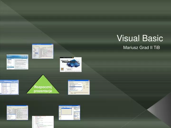 PPT - Visual Basic PowerPoint Presentation, free download - ID:6583285