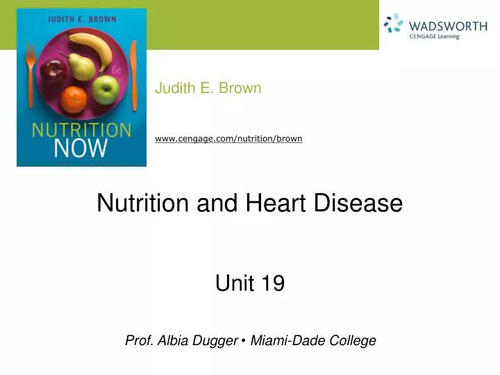 nutrition and heart disease n.