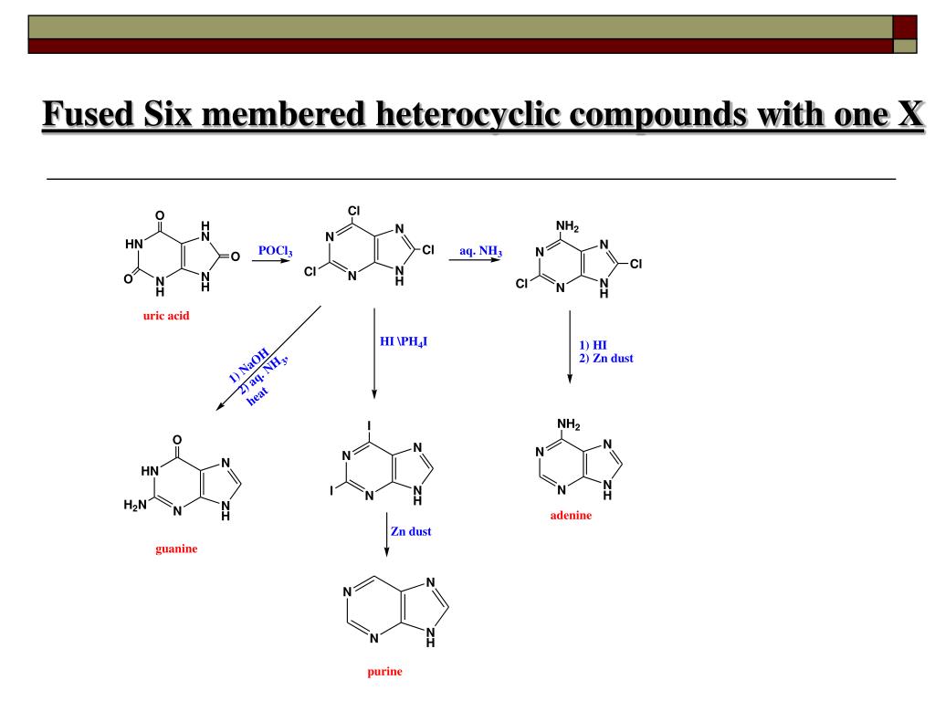PPT - Six membered heterocyclic compounds with one X PowerPoint  Presentation - ID:6585825