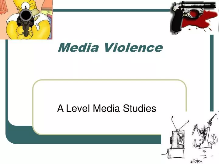 media violence n.