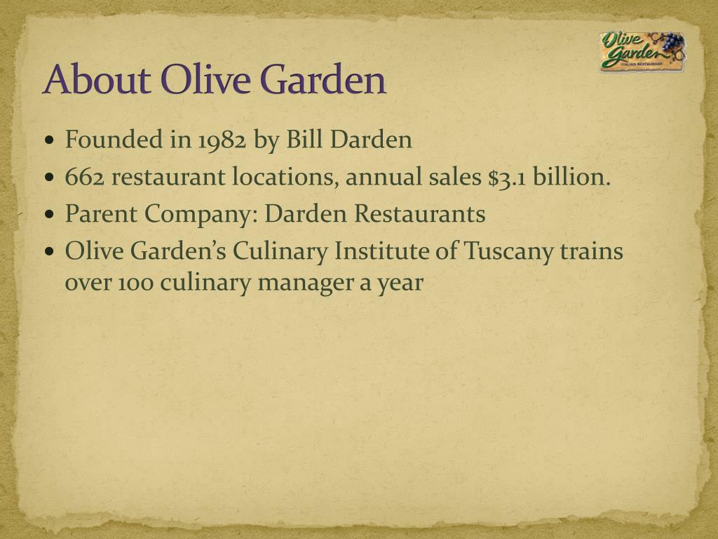 Ppt Olive Garden Marketing Plan Powerpoint Presentation Free