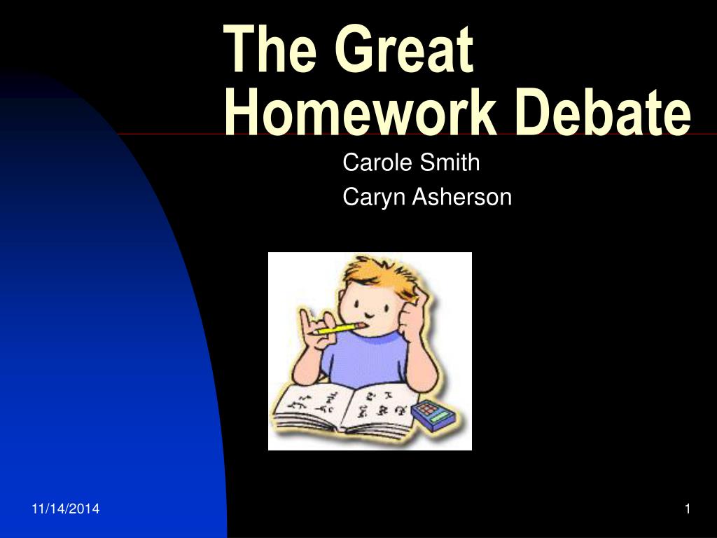 homework good debate
