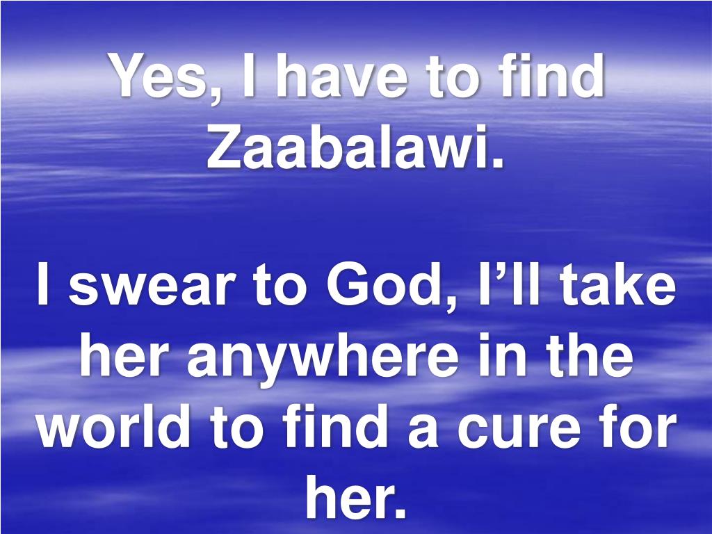 zaabalawi short story