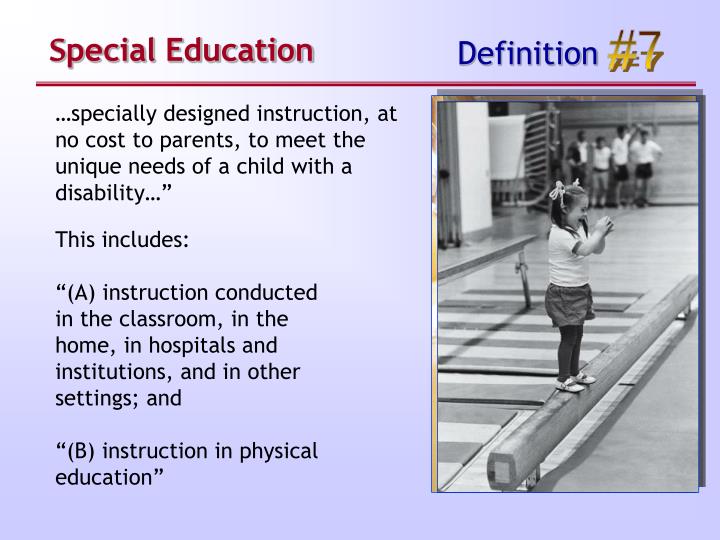 PPT The Basics of Special Education PowerPoint Presentation ID6587324