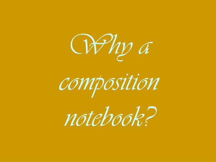 PPT Composition Notebook Outline PowerPoint Presentation ID 6588148