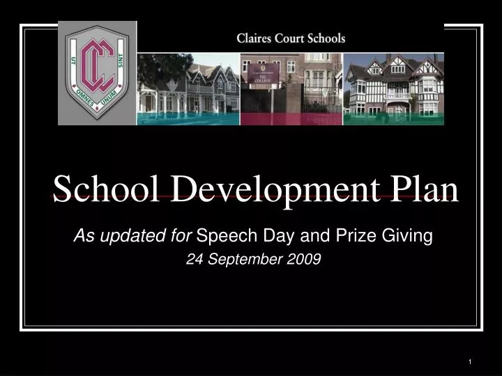 PPT School Development Plan PowerPoint Presentation Free Download 