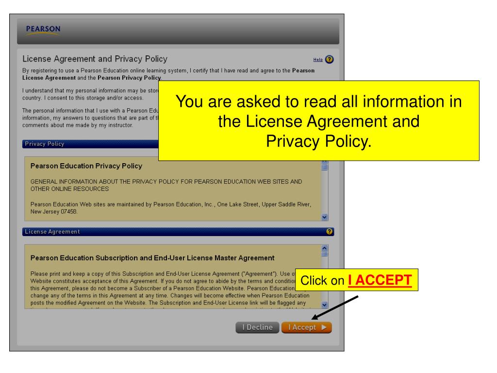 PPT BUS2301 MYITLAB LOGIN PROCEDURE PowerPoint Presentation Free PPT BUS2301 MYITLAB LOGIN PROCEDURE PowerPoint Presentation Free