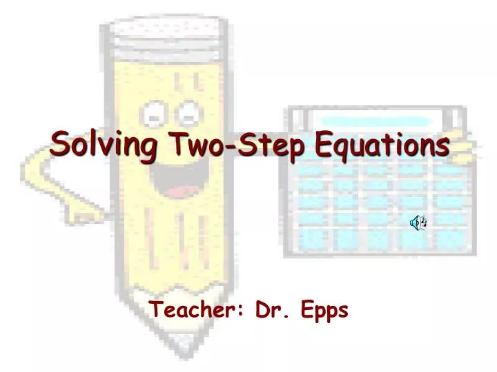 solving two step equations n.
