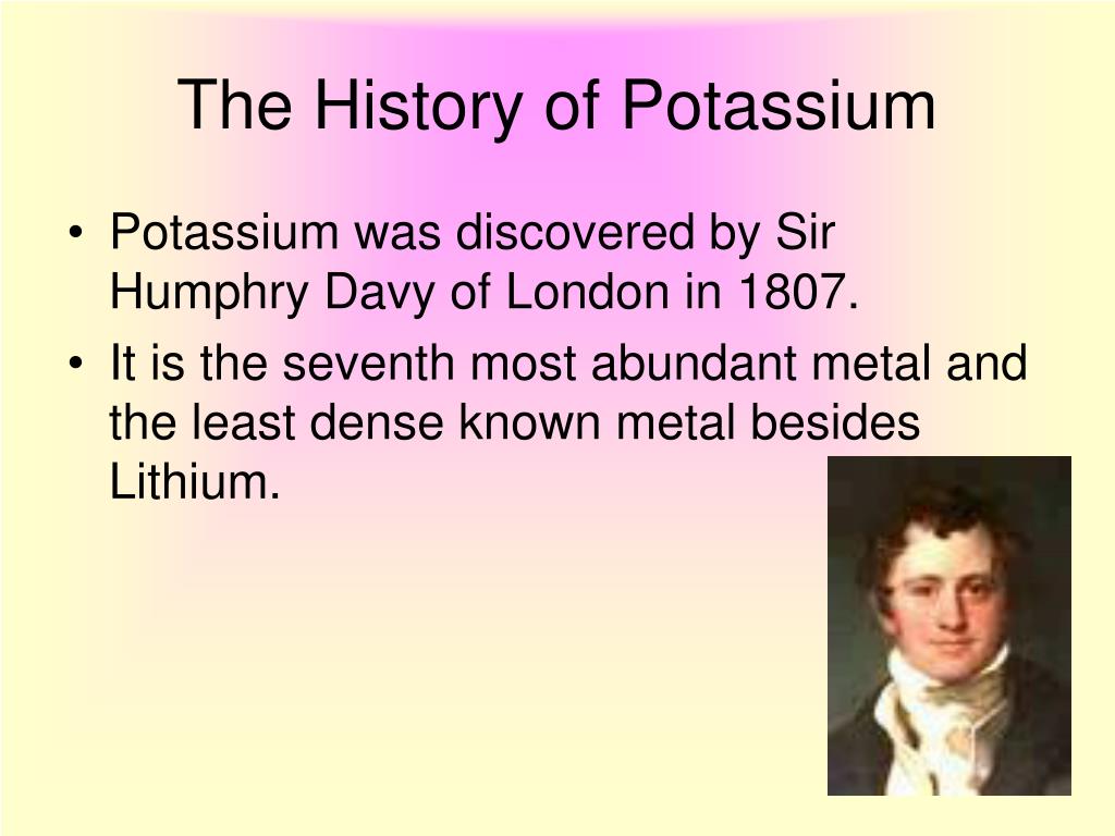 Ppt Facts About Potassium Powerpoint Presentation Free Download Id 4491