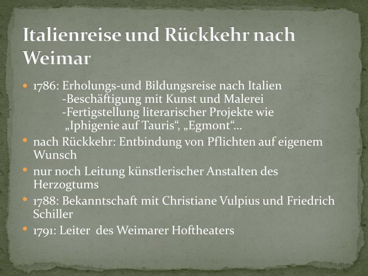 Goethe erste bekanntschaft mit schiller
