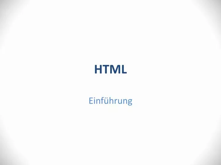 html presentation ppt download