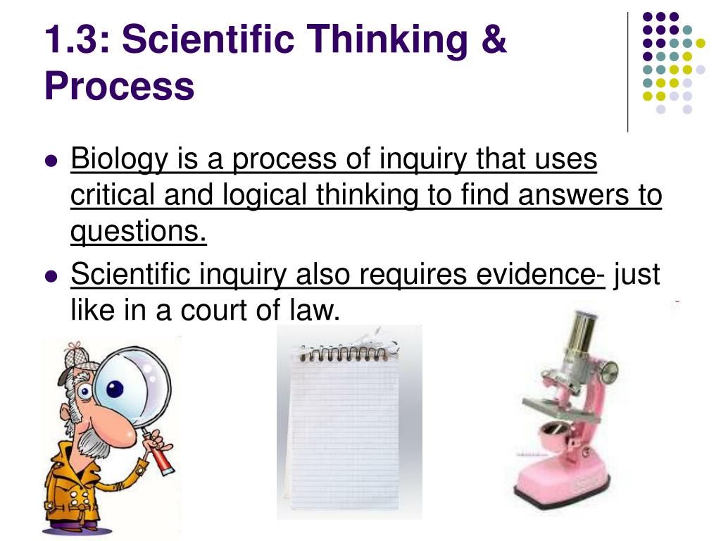 scientific thinking and research