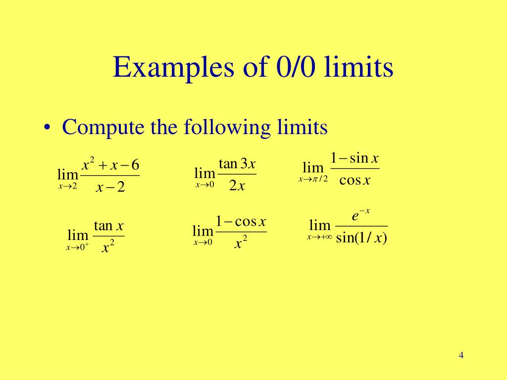 PPT L H pital s Rule PowerPoint Presentation Free Download ID 6591265