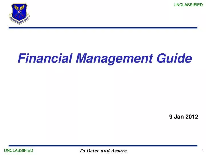 PPT - Financial Management Guide PowerPoint Presentation, Free Download ...