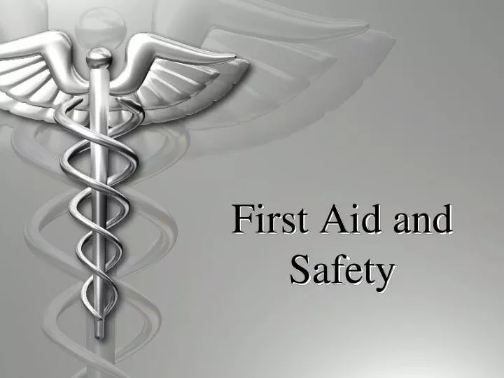 PPT First Aid and Safety PowerPoint Presentation, free download ID