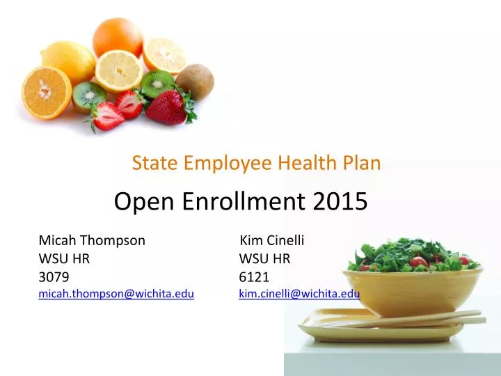 PPT State Employee Health Plan PowerPoint Presentation, free download