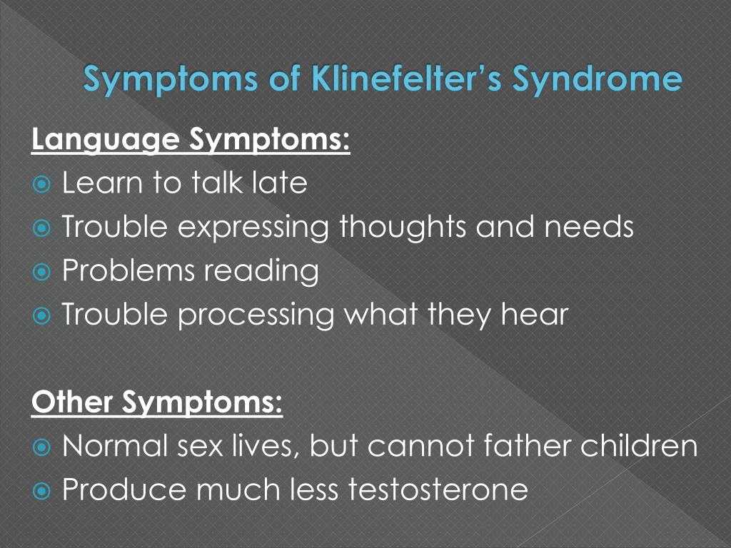 Ppt Klinefelters Syndrome Powerpoint Presentation Free
