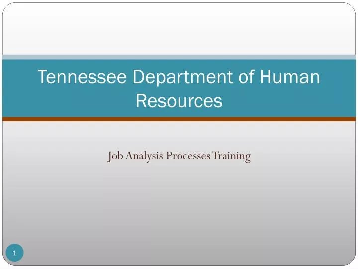 tennessee department of human resources n.