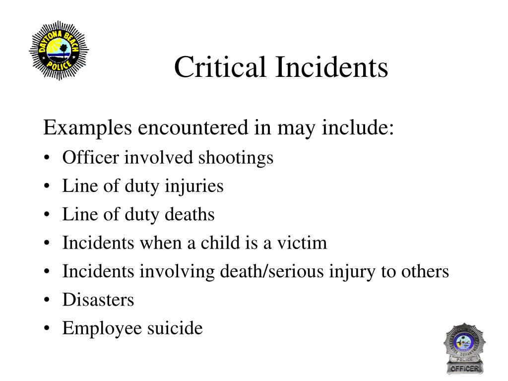 example of critical incident essay