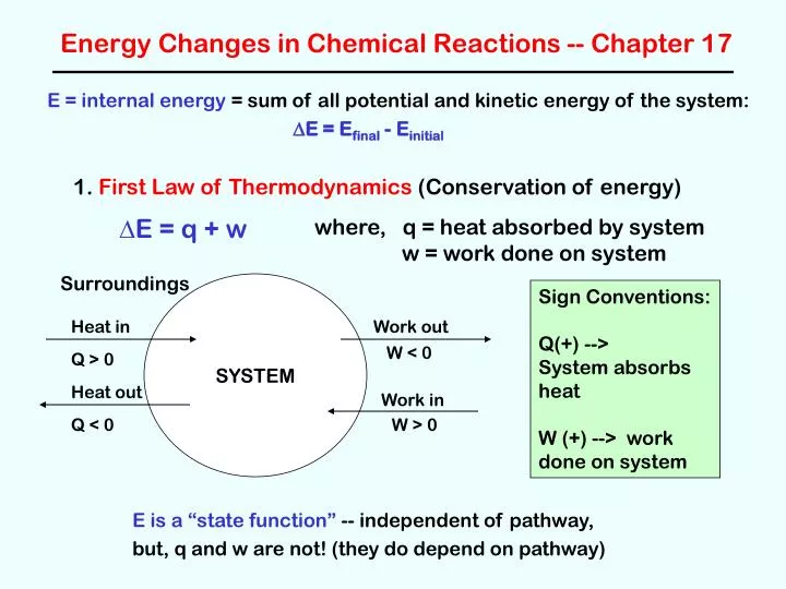 ppt-energy-changes-in-chemical-reactions-chapter-17-powerpoint